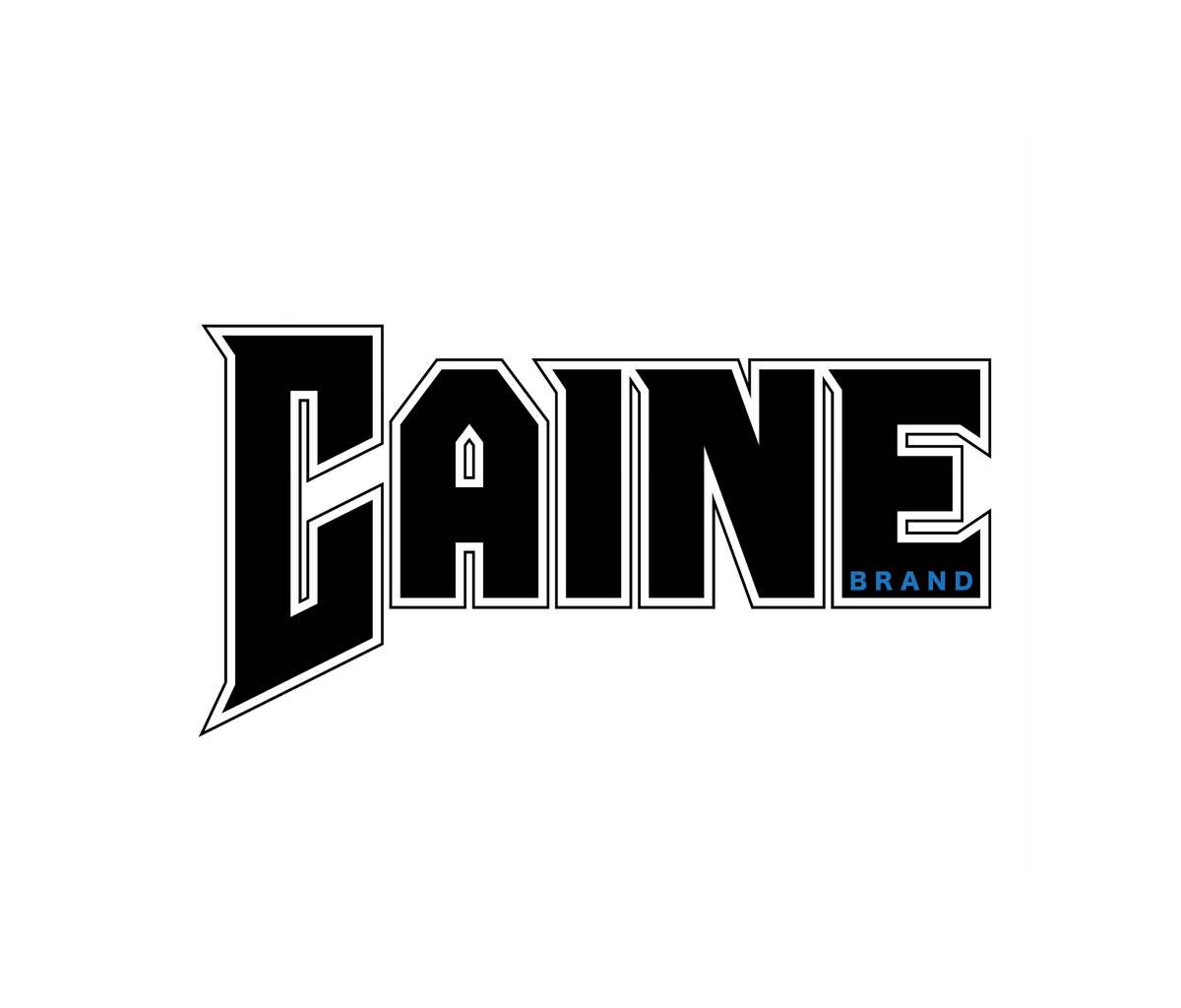 Caine Outline Sword Logo Heather Grey Sweatsuit