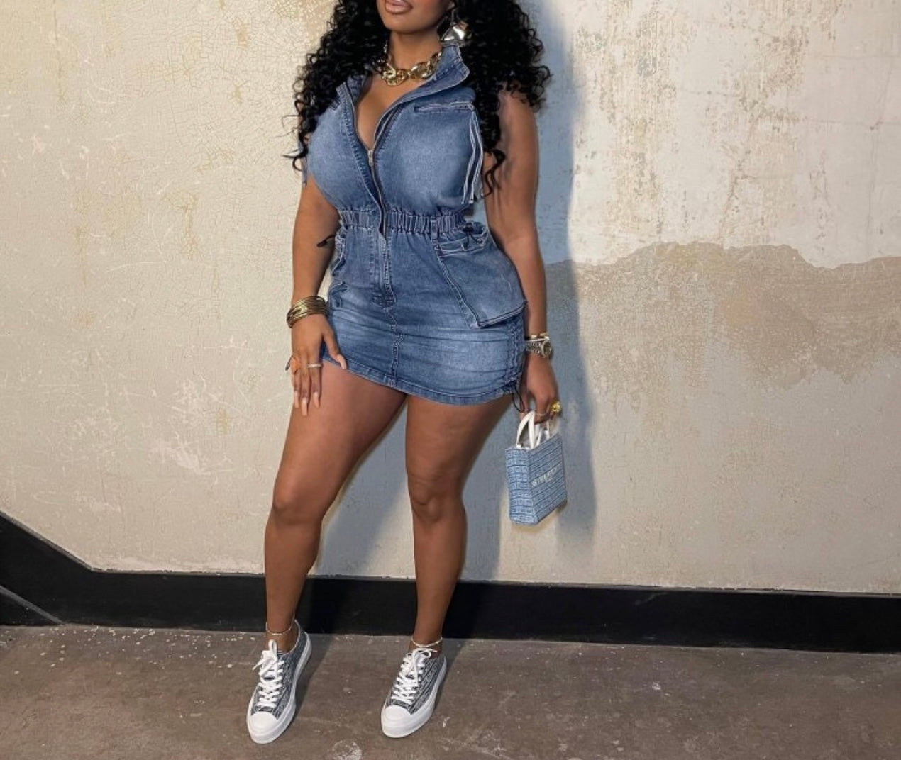 Girl Next Door mini dress