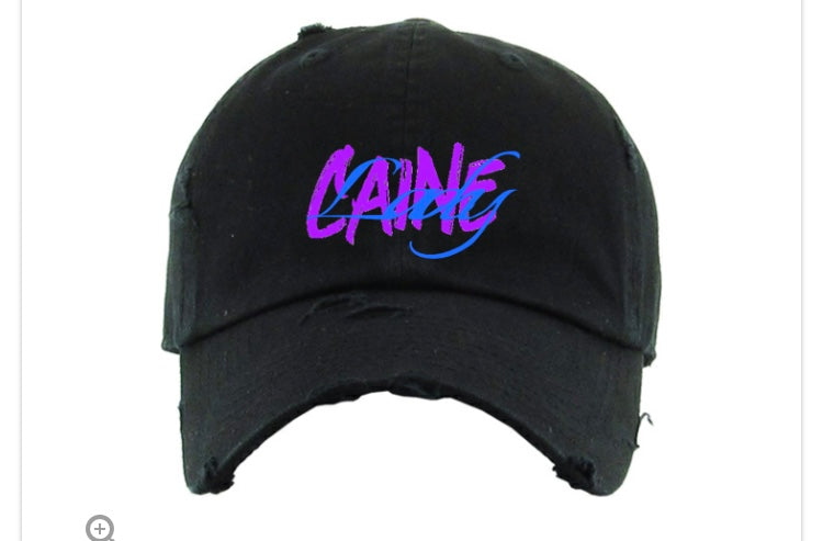 Lady Caine Dad Hats black or white