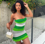 Knitted Green dress
