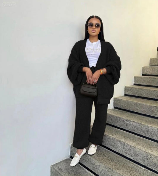 Relax & Chill Cardigan Set