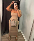 Khaki “Just Because” Maxi