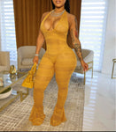 Yellow “Show Out” Jumpsuit