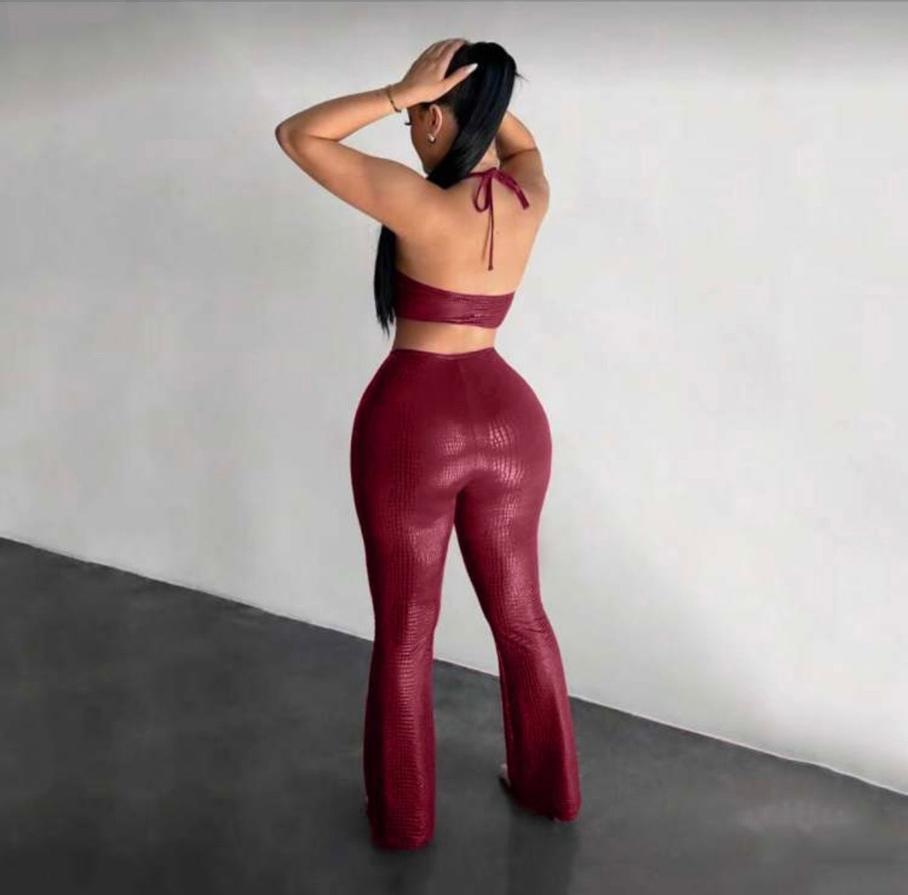 Sexy Red Jumpsuit