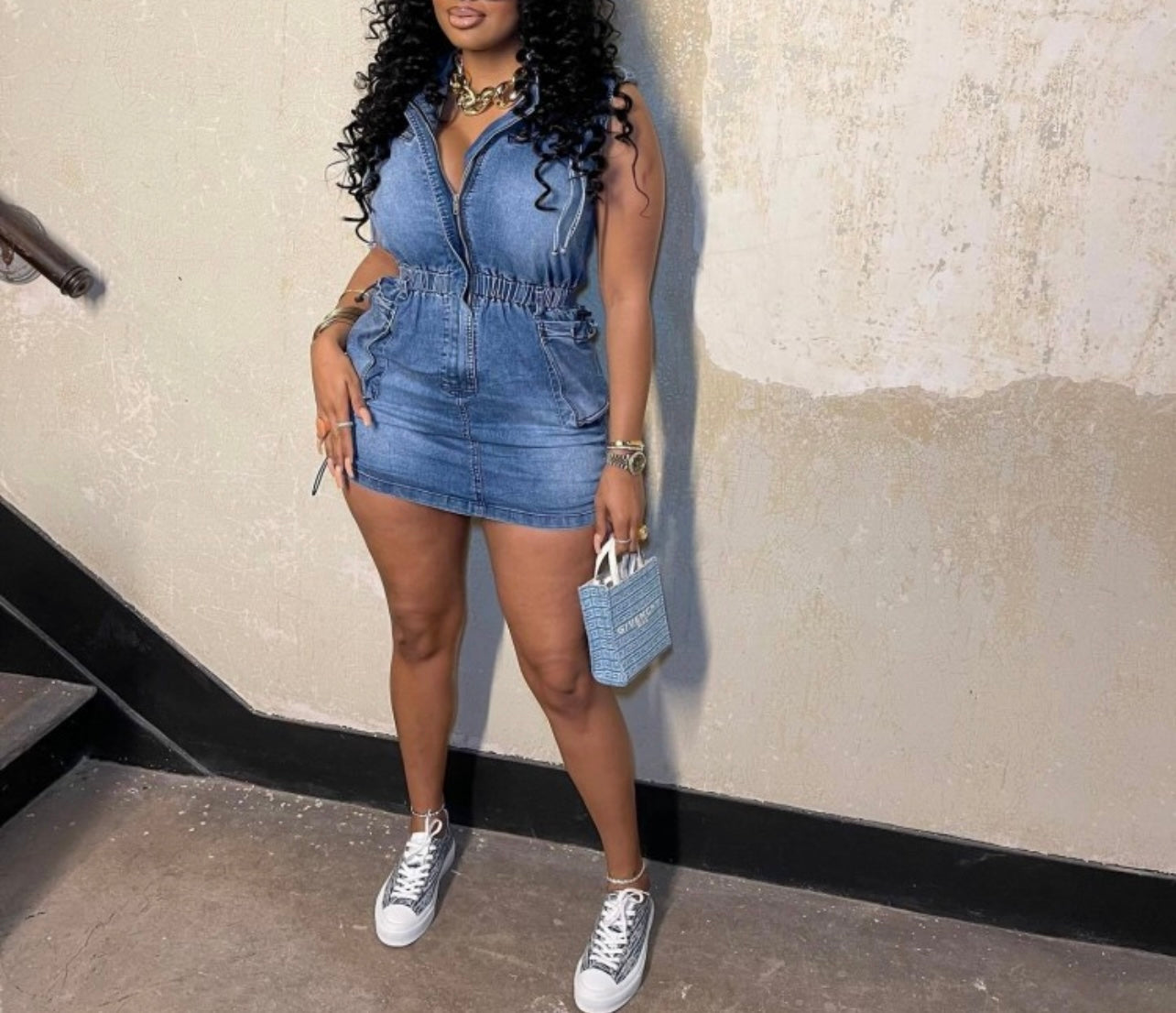 Girl Next Door mini dress