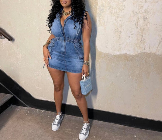 Girl Next Door mini dress