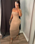 Khaki “Just Because” Maxi