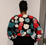 Blue Flower Bomb Jacket