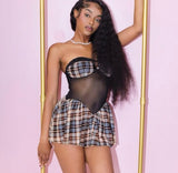 Little Miss school girl dress