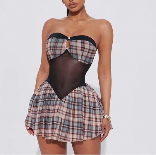 Little Miss school girl dress