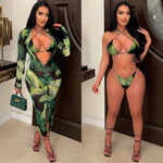 Green Goddess swimsuit set