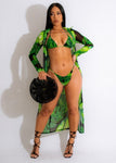 Green Goddess swimsuit set