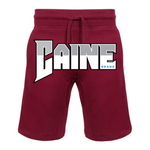 Burgundy Caine Shorts