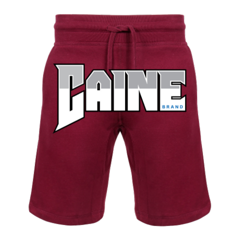 Burgundy Caine Shorts