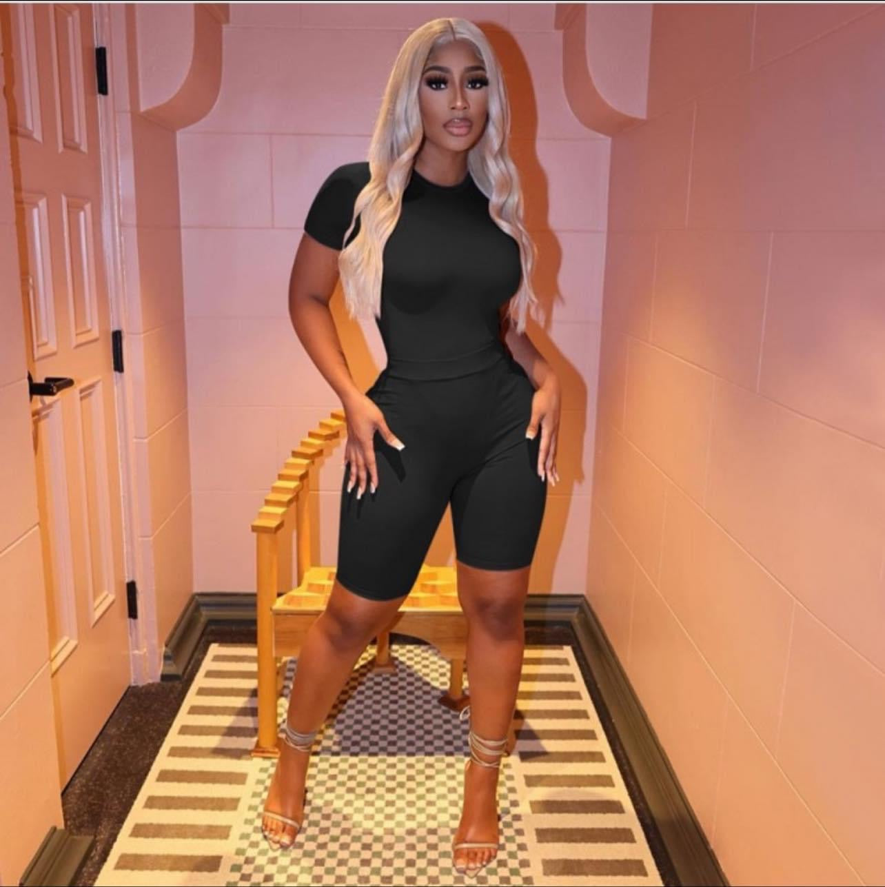 Bodysuit short set 2 pieces