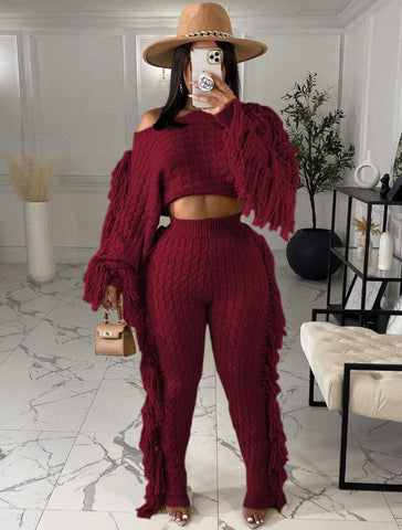 Wine Red “All Eye’s On Me Set”