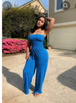 Blue Rump Shaker Jumpsuit