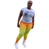 Lady Caine Fit Sunrise Leggings