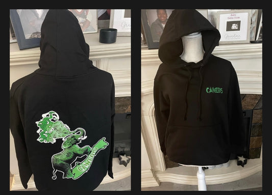 Black Official Up In Smoke Cainebis Hoodie